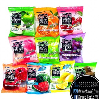 Rau câu gói vị trái cây Orihiro - Nhật Bản