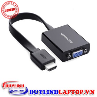 Cáp chuyển HDMI to VGA + Audio chính hãng UGREEN 40248 - Cáp HDMI to VGA chất lượng cao