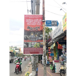 phướn treo( xưởng in)