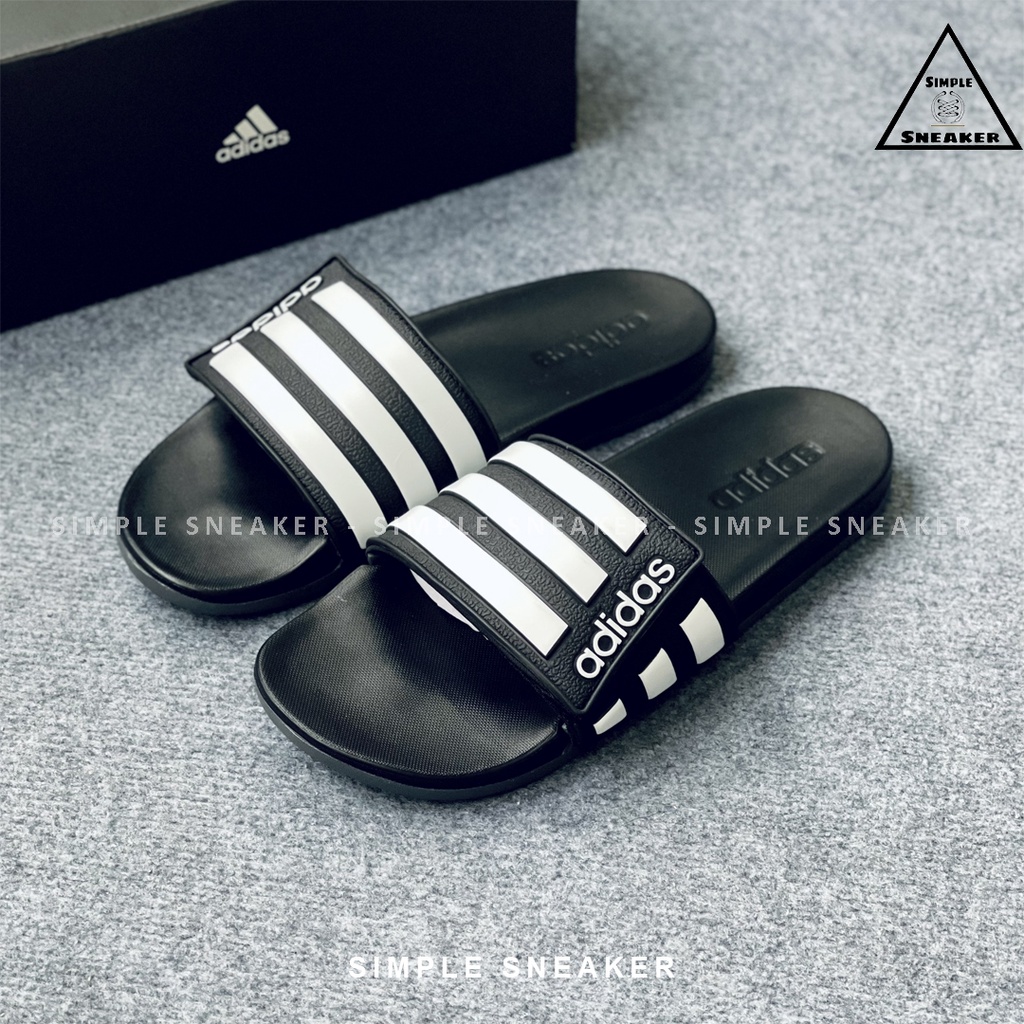 Dép Quai Ngang Adidas Auth FREESHIP Adidas Adilette Comfort Adjustable Slides Chính Hãng - [EG1344] - Simple Sneaker