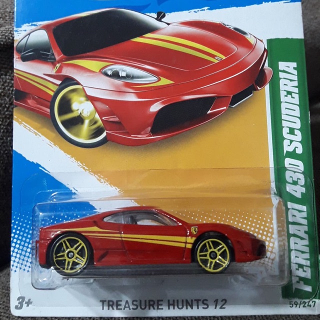 Xe Hot Wheels Treasure Hunt Ferrari 430 Scuderia