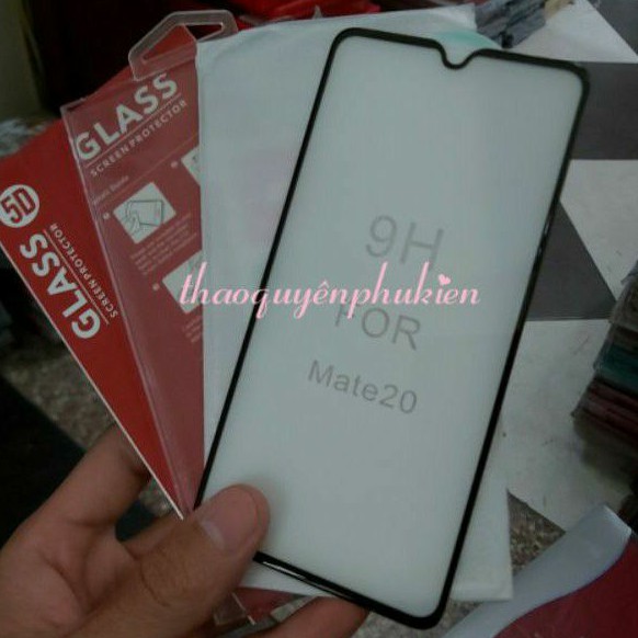 kính cường lực 5D xịn cho huawei mate 20 full màn hình full keo