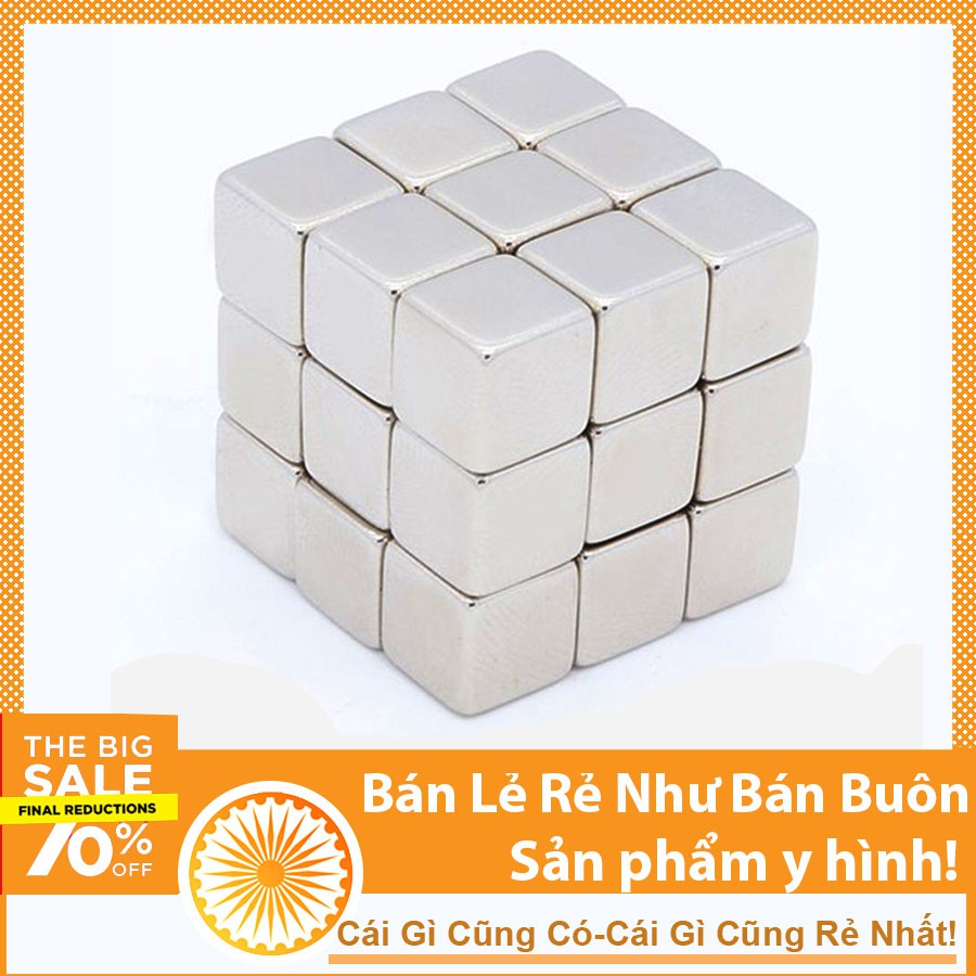 Nam Châm Đất Hiếm Khối Vuông 69