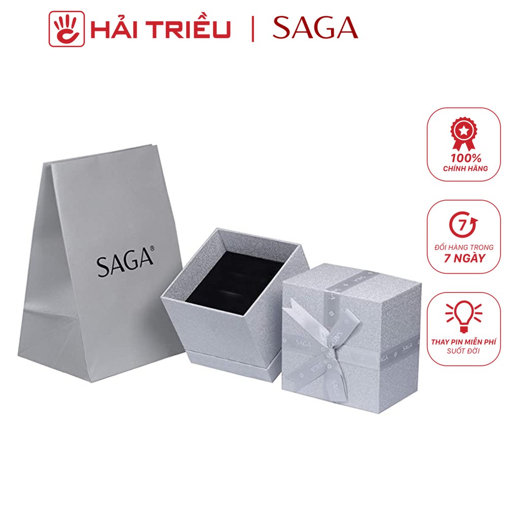 Đồng hồ nữ SAGA 80727 GPMWGP-2L