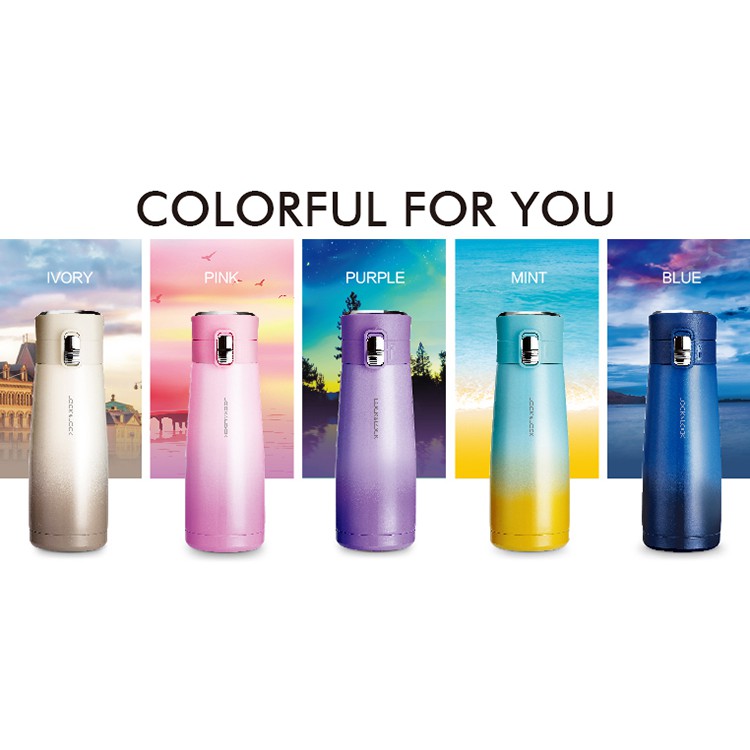 Bình Giữ Nhiệt Holiday Sunset I.d Tumbler Lock&Lock LHC3245 450ml