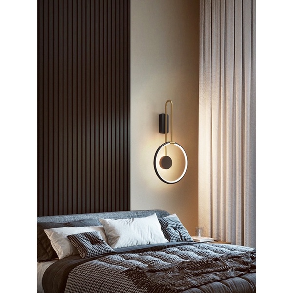 Đèn LED gắn tường trang trí phong cách hiện đại