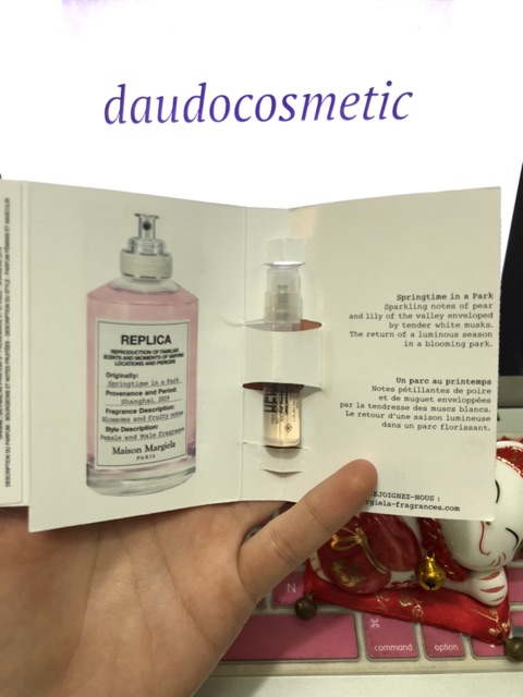 [ vial ] Nước hoa Maison Margiela Replica Beach Walk - Springtime In A Park EDT 1.5ml | Thế Giới Skin Care