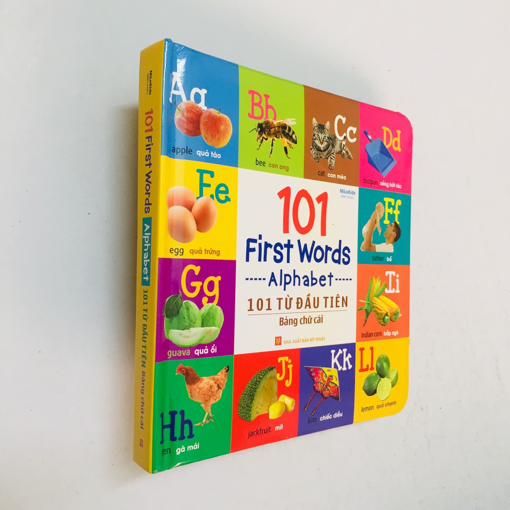 Sách – 101 First Words - 101 Từ Đầu Tiên – Giao Thông – Bảng Chữ Cái – Chữ Số Hình Dạng Màu Sắc – Động Vật – Thực Vật