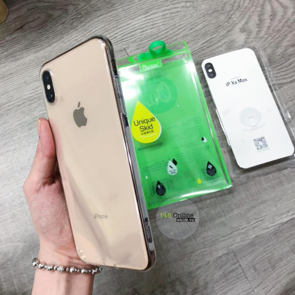 Ốp Iphone Dẻo Trong Suốt Oucase Chống Trơn Trượt