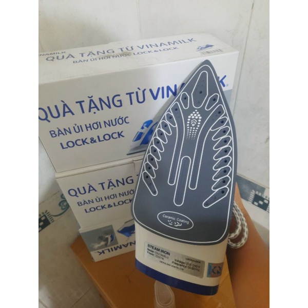 bàn là hơi nước lock and lock quà tặng vinamilk