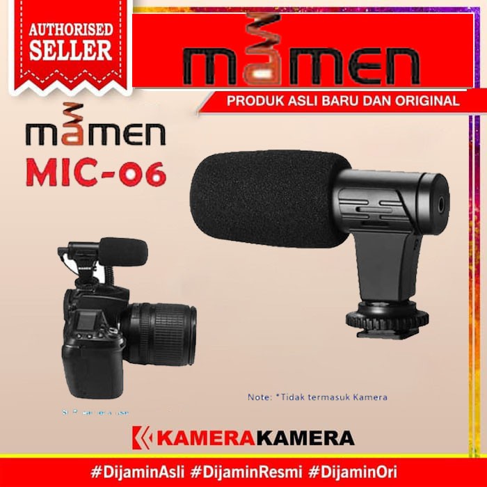 Micro Mamen Mc-06 Shotgun Cho Điện Thoại Thông Minh Và Camera Youtube