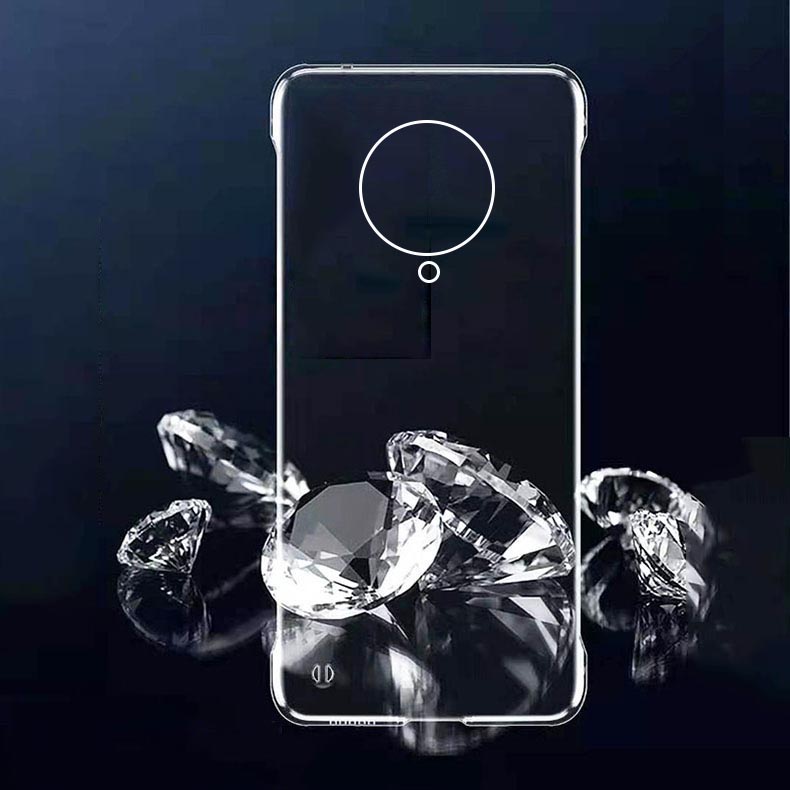 Ốp điện thoại PC cứng siêu mỏng trong suốt không khung dạng cong bảo vệ camera cho VIVO Nex 3 3S 4G / 5G 6.89inch