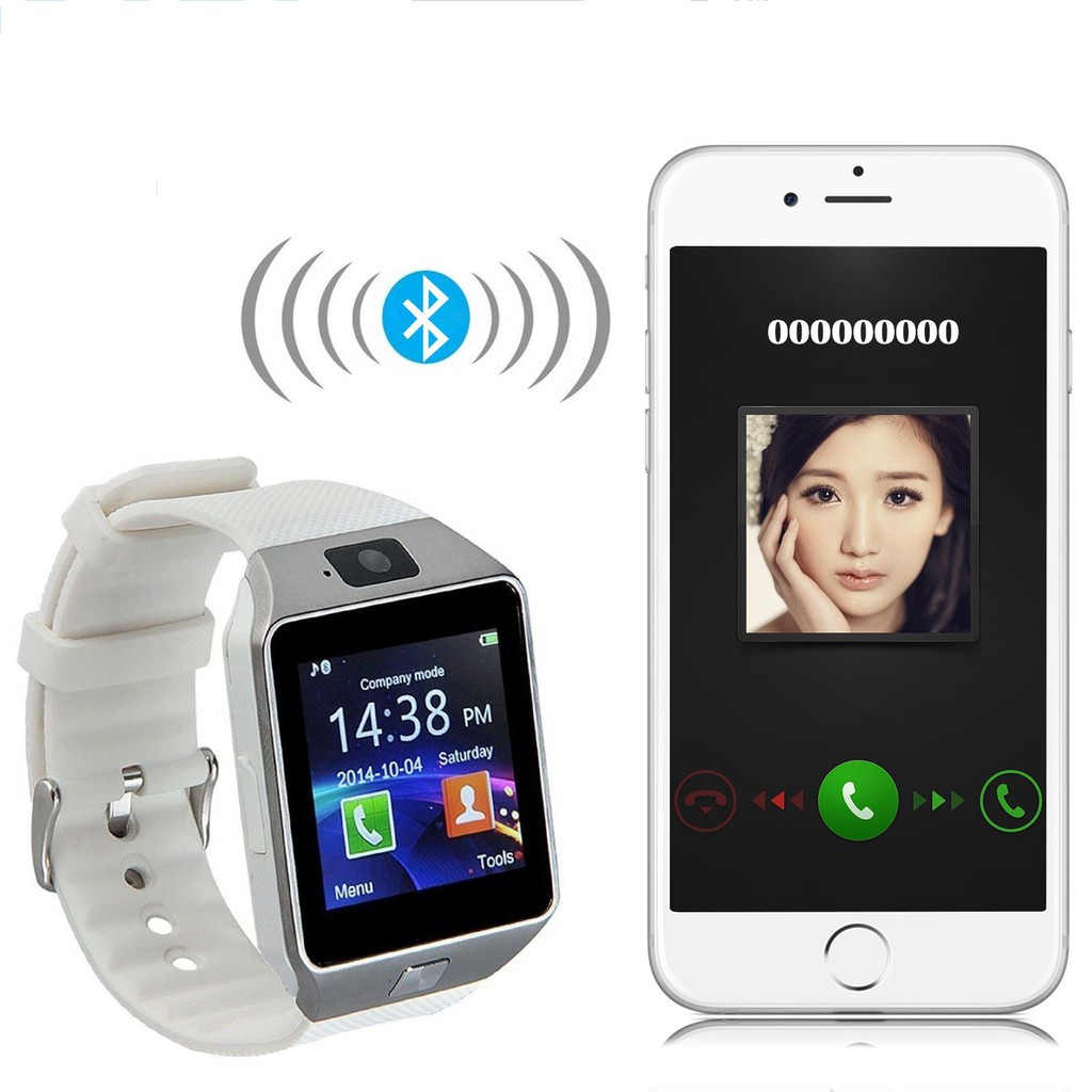 Đồng Hồ Thông Minh Dz09 Kết Nối Bluetooth Hỗ Trợ Thẻ Sim Tf Cho Android Ios