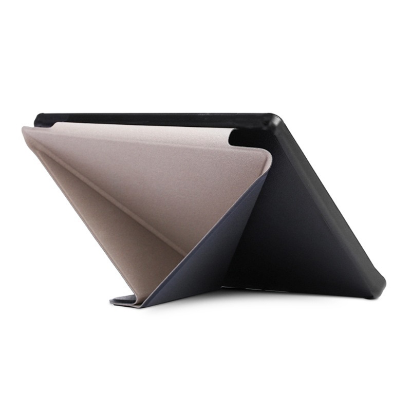 Bao da máy tính bảng PU Origami cao cấp có giá đỡ nhiều góc cho Kobo Libra H2O 7 &quot;