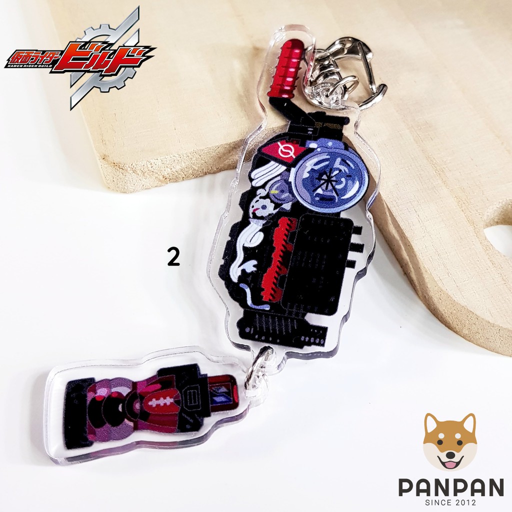 Móc khoá anime mica acrylic Kamen Rider Transformation Gear Treo (6cm)