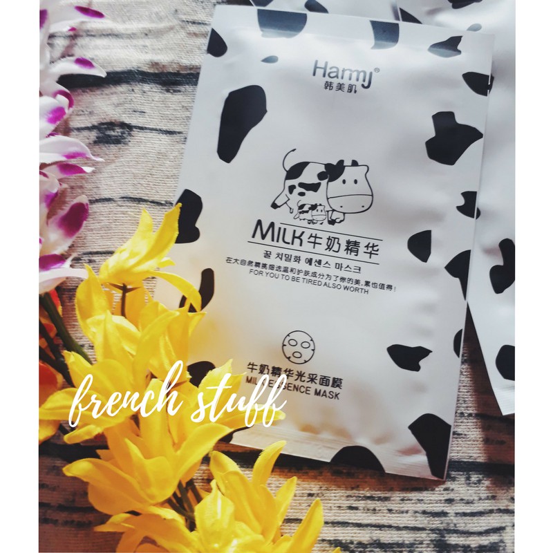 Mặt nạ sữa bò cấp ẩm Hamj