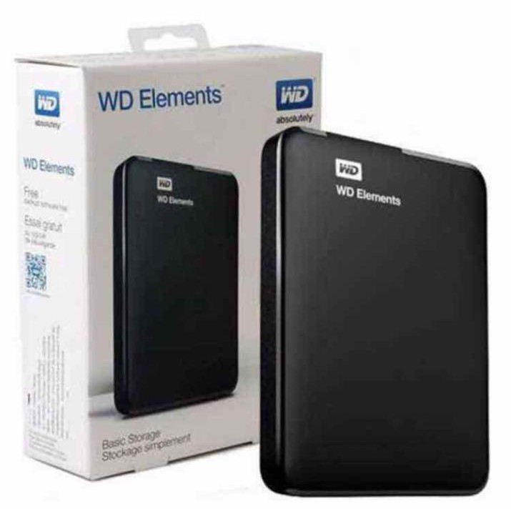 HDD ĐI ĐỘNG 4T W D ELEMENTS Ổ CỨNG NGOÀI TẶNG BAO DA