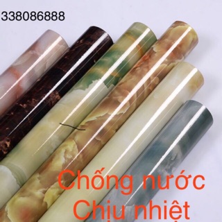 5M Decal giả đá dán bếp chịu nhiệt keo sẵn khổ 60cm