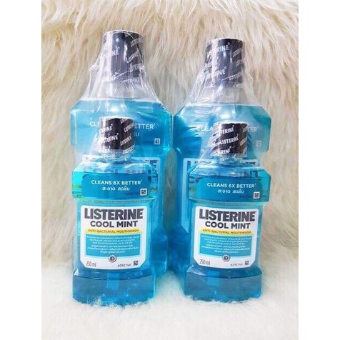 [Chính Hãng] Lốc 2 Chai Súc Miệng Listerine Thái