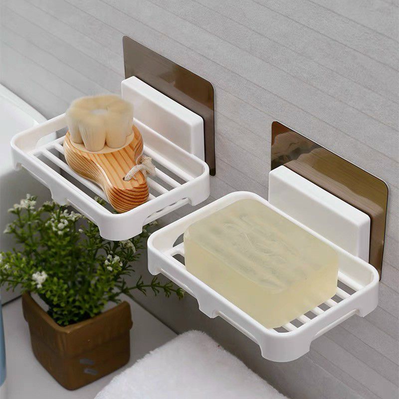 Khay đựng xà bông , kệ đựng xà phòng nhà tắm 2 tầng tiện lợi