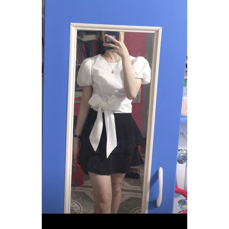 Chân váy tầng trơn. Bigsize 58-88kg. Ảnh thật 100% | BigBuy360 - bigbuy360.vn