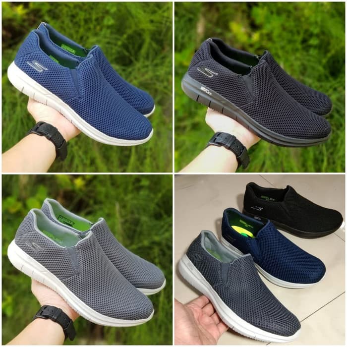 Skechers Giày Thể Thao Nam Skecher Goflex Completion 2