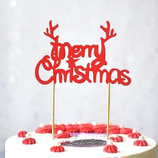 Que cắm X-Mas sừng hươu đỏ