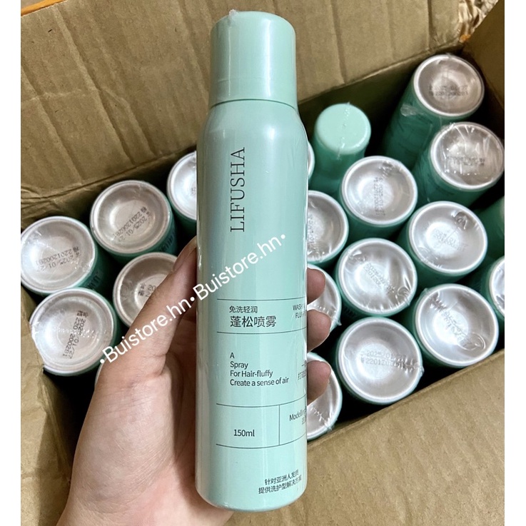 Dầu gội khô dạng xịt dùng cho nam nữ kiểm soát dầu nhờn cho mái tóc bồng bềnh tức thì