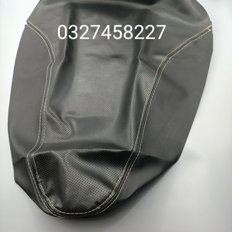 Trùm da, võ bọc yên ngồi EXCITER 135, 5 số 2011 viền chỉ trắng