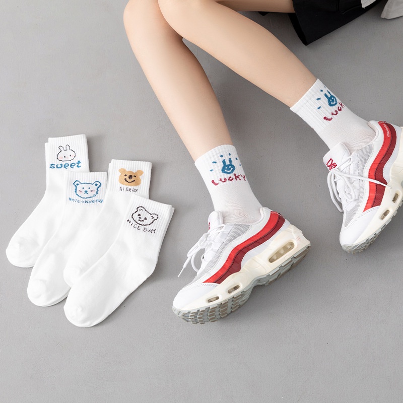 Vớ nữ cổ dài nhiều mẫu dễ thương TN48