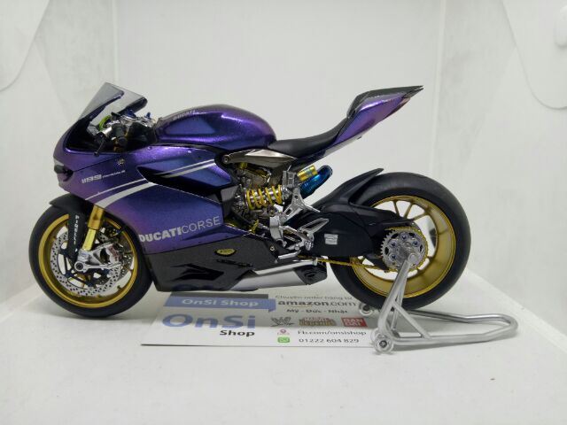 MÔ HÌNH DUCATI 1199 PANIGALE TAMIYA 1/12
