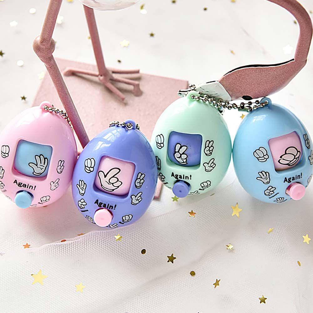 Rebuy1 Móc Khóa Hình Cây Kéo Hoạt Hình Thay Đổi Khuôn Mặt Đồ Chơi Quà Tặng Cho Trẻ Em