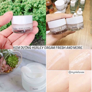 KEM DƯỠNG HUXLEY SECRET OF SAHARA CREAM FRESH AND MORE MINISIZE 7ML