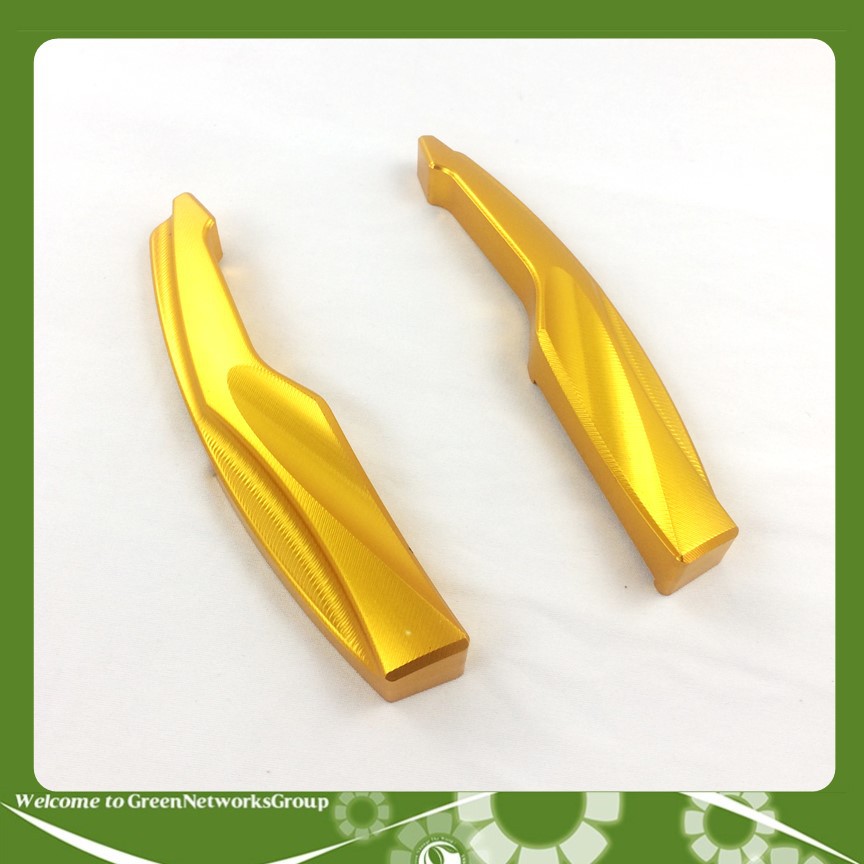 Tay dắt cảng sau nhôm CNC dành cho Exciter 150 GreenNetworks (màu vàng)