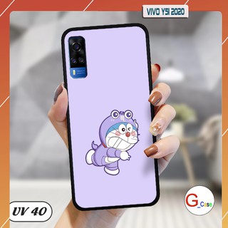 Ốp lưng nhám viền dẻo Vivo Y51 2020 in hình