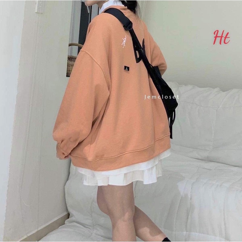 Áo nỉ bo BE ngựa HT12
