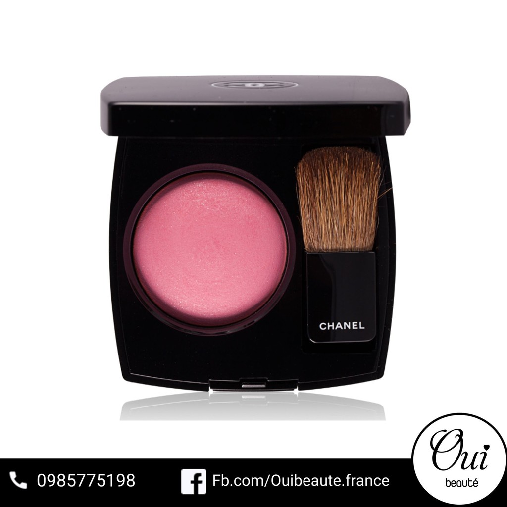 Phấn má hồng Chanel Joues Contraste Powder Blush màu 64 Pink Explosion 4g Ouibeaute