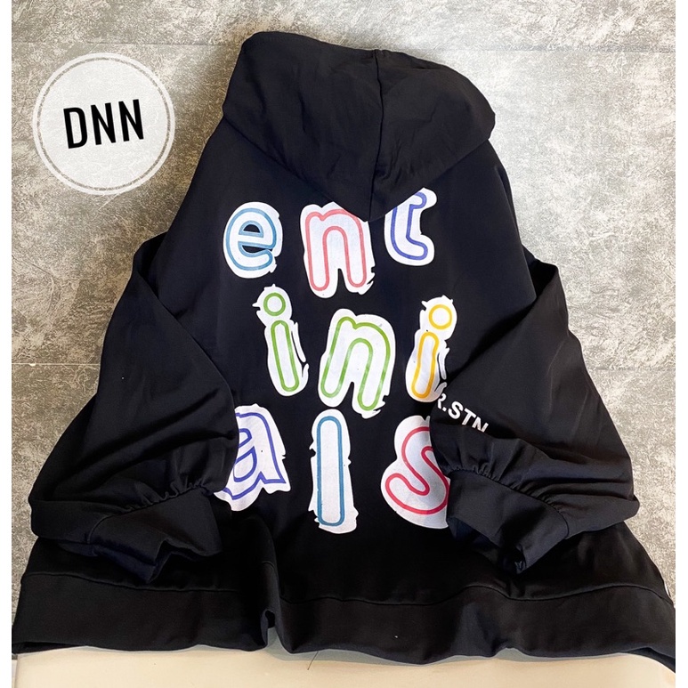 Áo khoác nỉ chữ cái  chất nỉ ngoại dầy đẹp, mũ 2 lớp, in đẹp, size dưới 65kg mã 10 | BigBuy360 - bigbuy360.vn