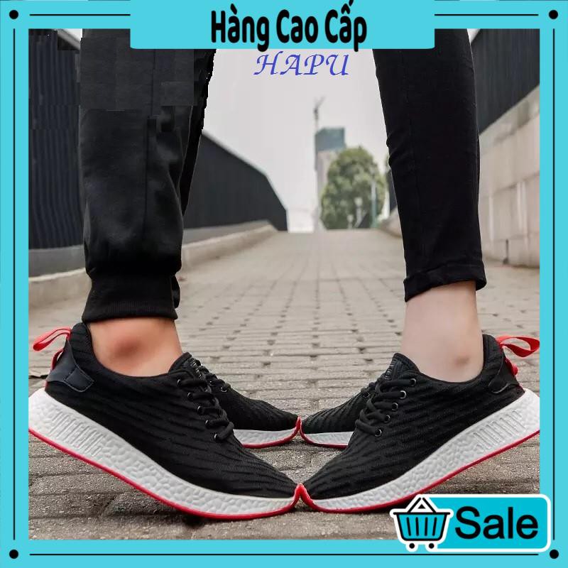 Giày sneaker nam nữ cặp đôi siêu đẹp newnmd (đen, trắng)