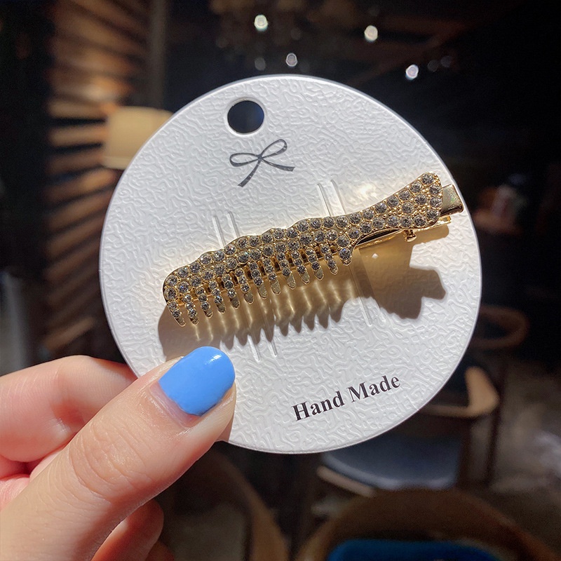 Kẹp Tóc Đính Đá Ngọc Trai 2022 Thời Trang Cho Nữ