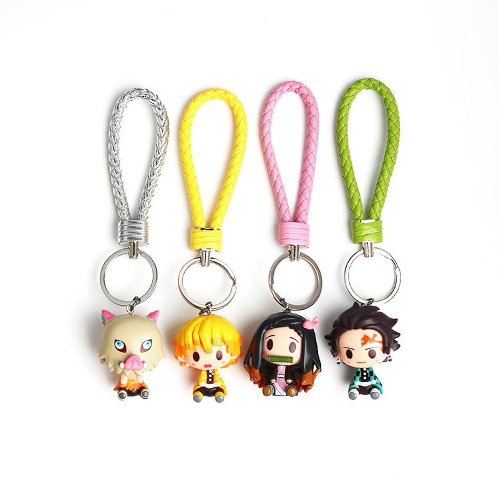 Móc Chìa Khóa Hình Nhân Vật Hoạt Hình Demon Slayer Kimetsu No Yaiba