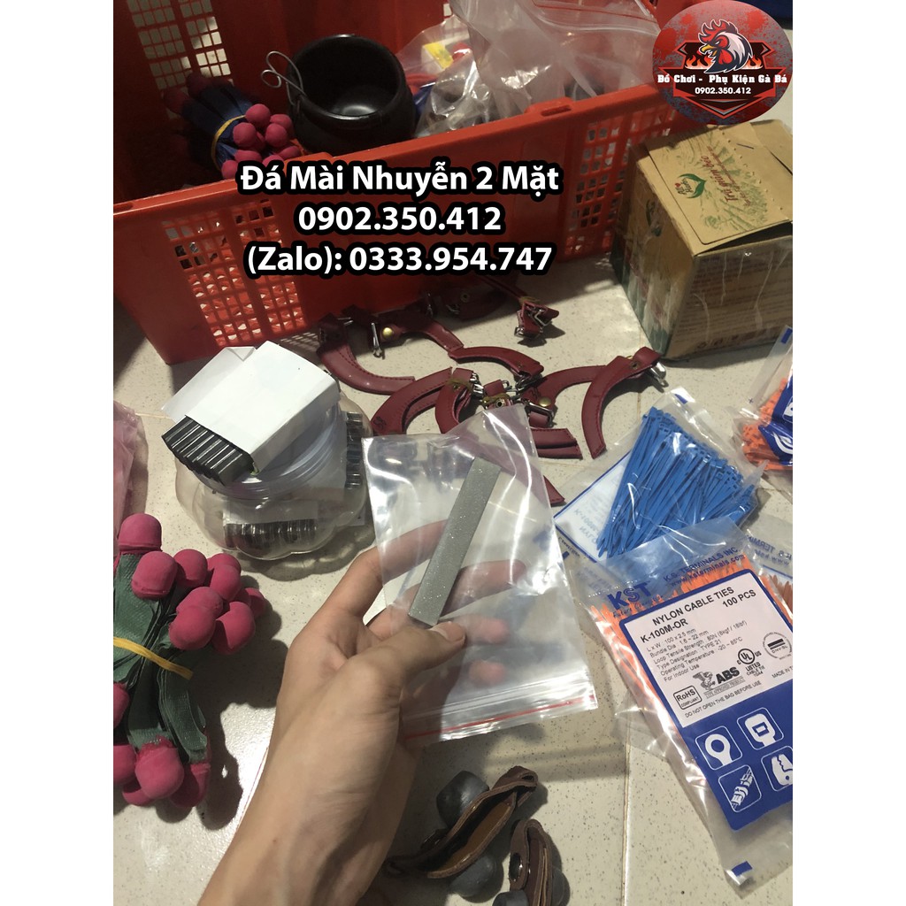 Đá mài cựa 2 mặt mịn cho gà đá cao cấp - Chống Oxy Hóa Làm Rỉ Sét Cựa