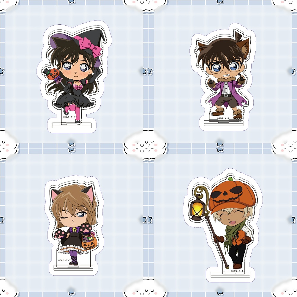 ( MINI ) Mô hình Standee DETECTIVE CONAN Thám Tử Lừng Danh manhwa chibi mica trưng bày