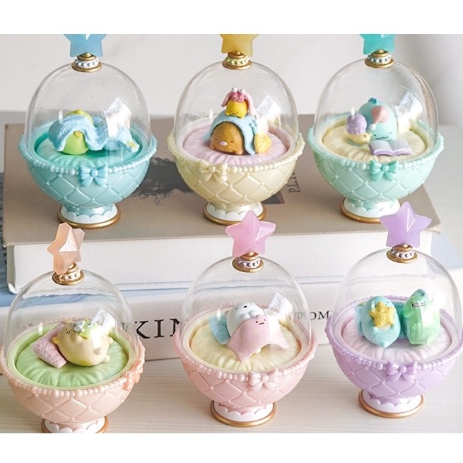 Mô Hình 6 Mẫu Sumikko Gurashi Ngủ Trong Trứng Cực CUTE Cực Sắc Nét Hộp Mù Ngẫu Nhiên