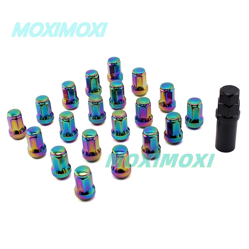 Set 20 Đai Ốc Khóa Bánh Xe Ô Tô 32mm M12X1.5 1.25