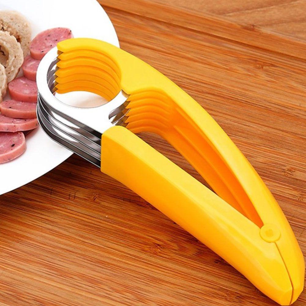 Dụng Cụ Cắt Lát Chuối / Dưa Leo / Bánh Bao An Toàn DIY