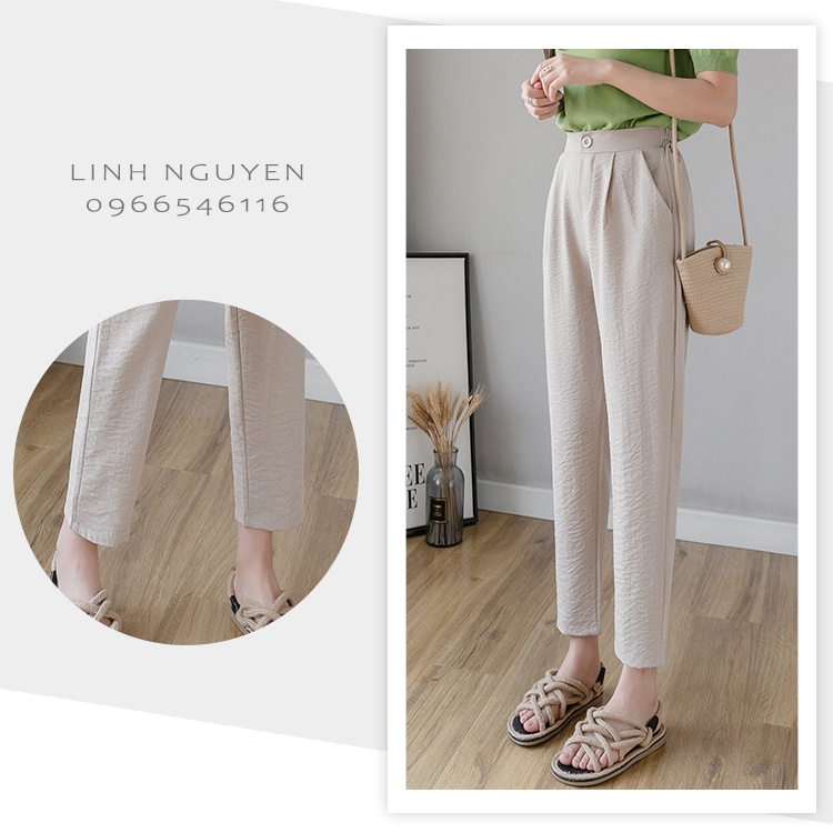 [SALE CHÀO HÈ] Quần Tây Nữ !!! Quần Công Sở Nữ Vài Đũi Thái - Có Bigsize 80kg | BigBuy360 - bigbuy360.vn