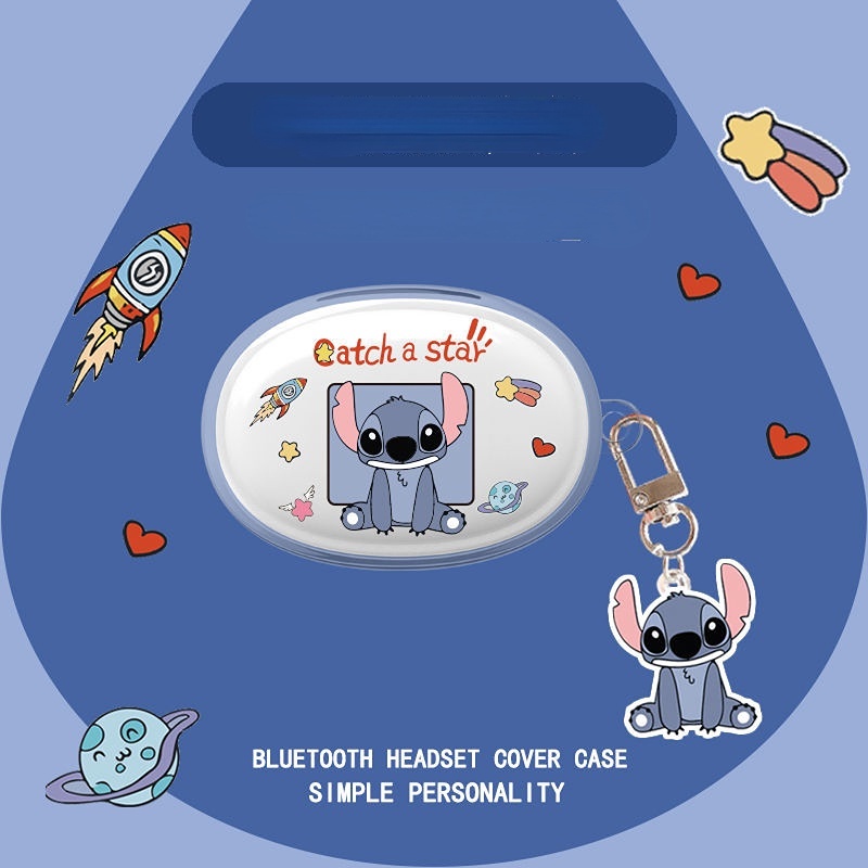 Sẵn Sàng! Vỏ Bảo Vệ Hộp Sạc Tai Nghe Baseus Bowie E2 Mềm Họa Tiết Cậu Bé Bút Chì Dễ Thương