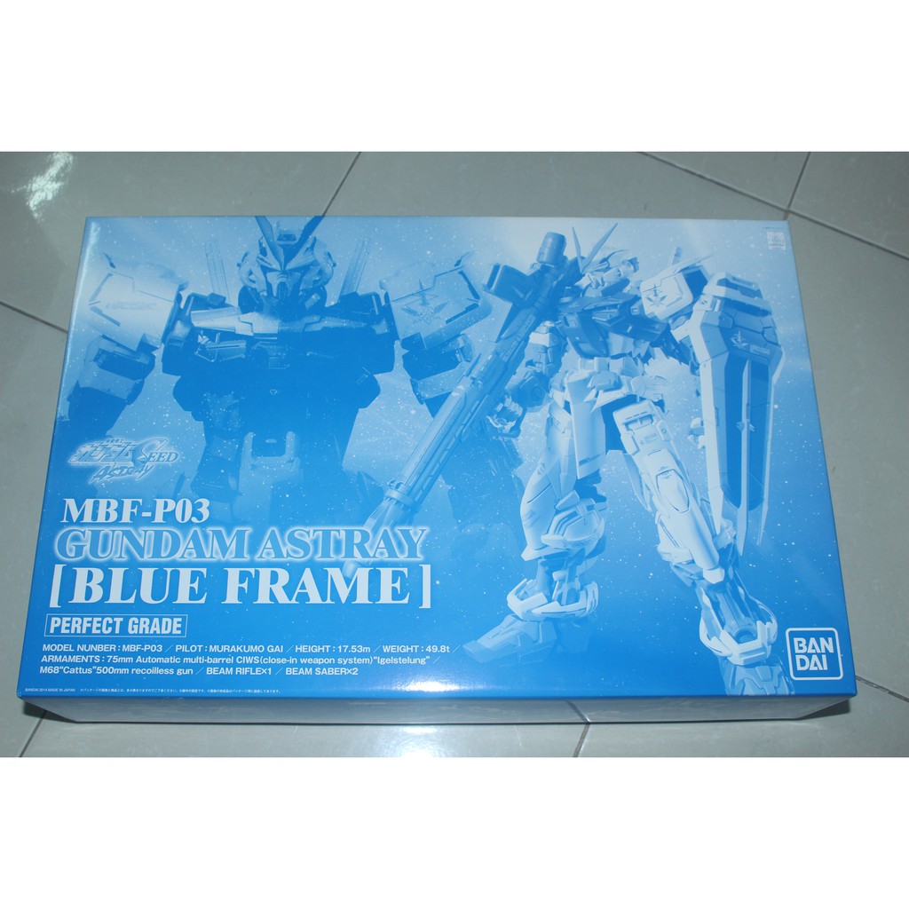 Mô hình lắp ráp PG 1/60 Gundam Astray Blue Frame Bandai