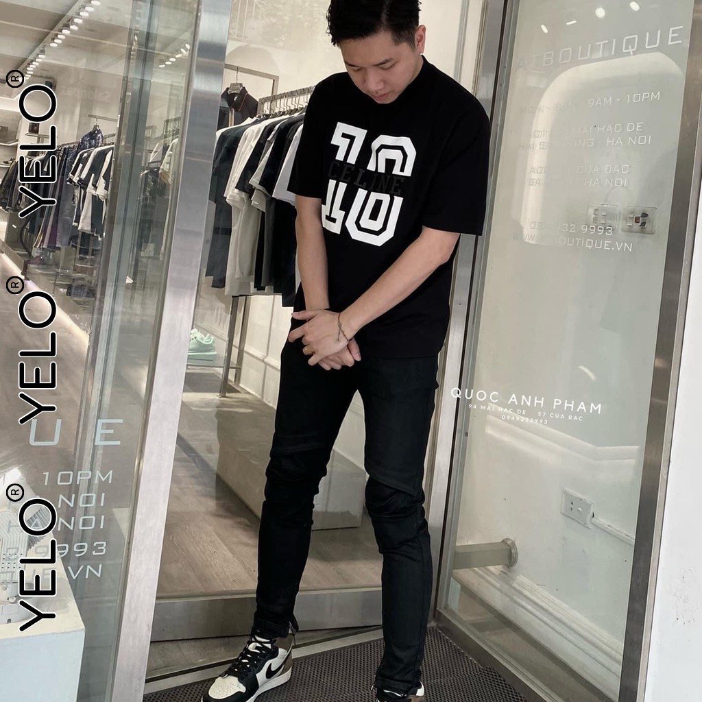 Áo Thun Hè 2021 Áo Phông Nam Tay Ngắn In Chữ Số 3D Chất Liệu Thun Thoáng Mát YELO- AC101 | BigBuy360 - bigbuy360.vn